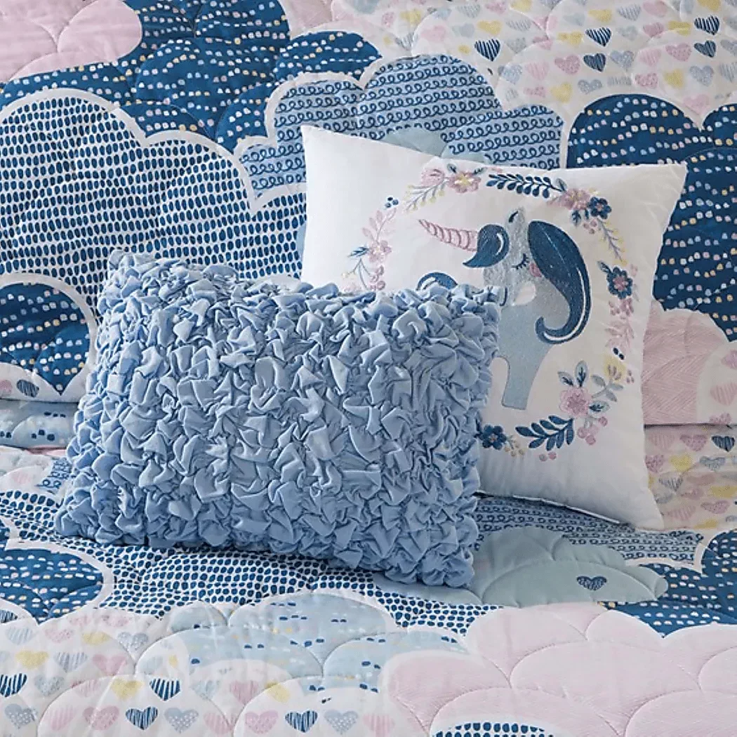 BessiBlueTwinQuiltSet 6 BessiBlueTwinQuiltSet