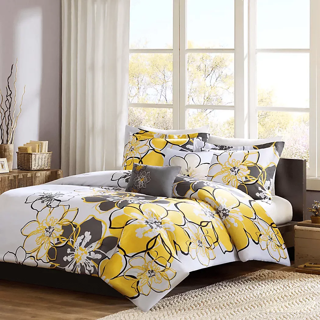 AleenYellowFullComforterSet 2 AleenYellowFullComforterSet