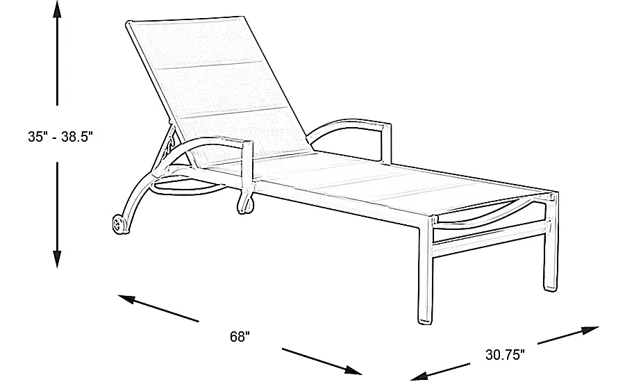 SolanaWhiteOutdoorChaises,Setof2 3 SolanaWhiteOutdoorChaises,Setof2