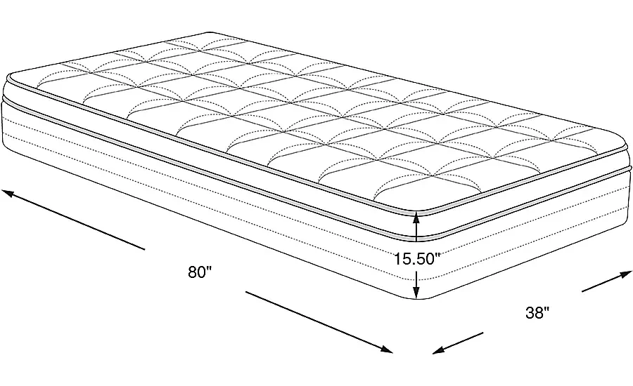 StitchTn9TwinXLMattress 3 StitchTn9TwinXLMattress