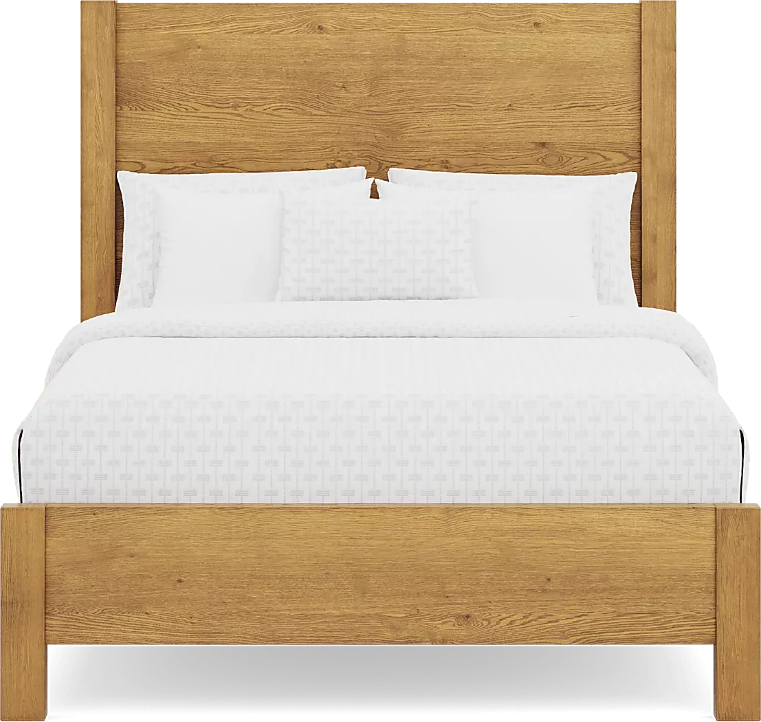 IthacaNatural5PcQueenPanelBedroom 3 IthacaNatural3PcQueenPanelBed