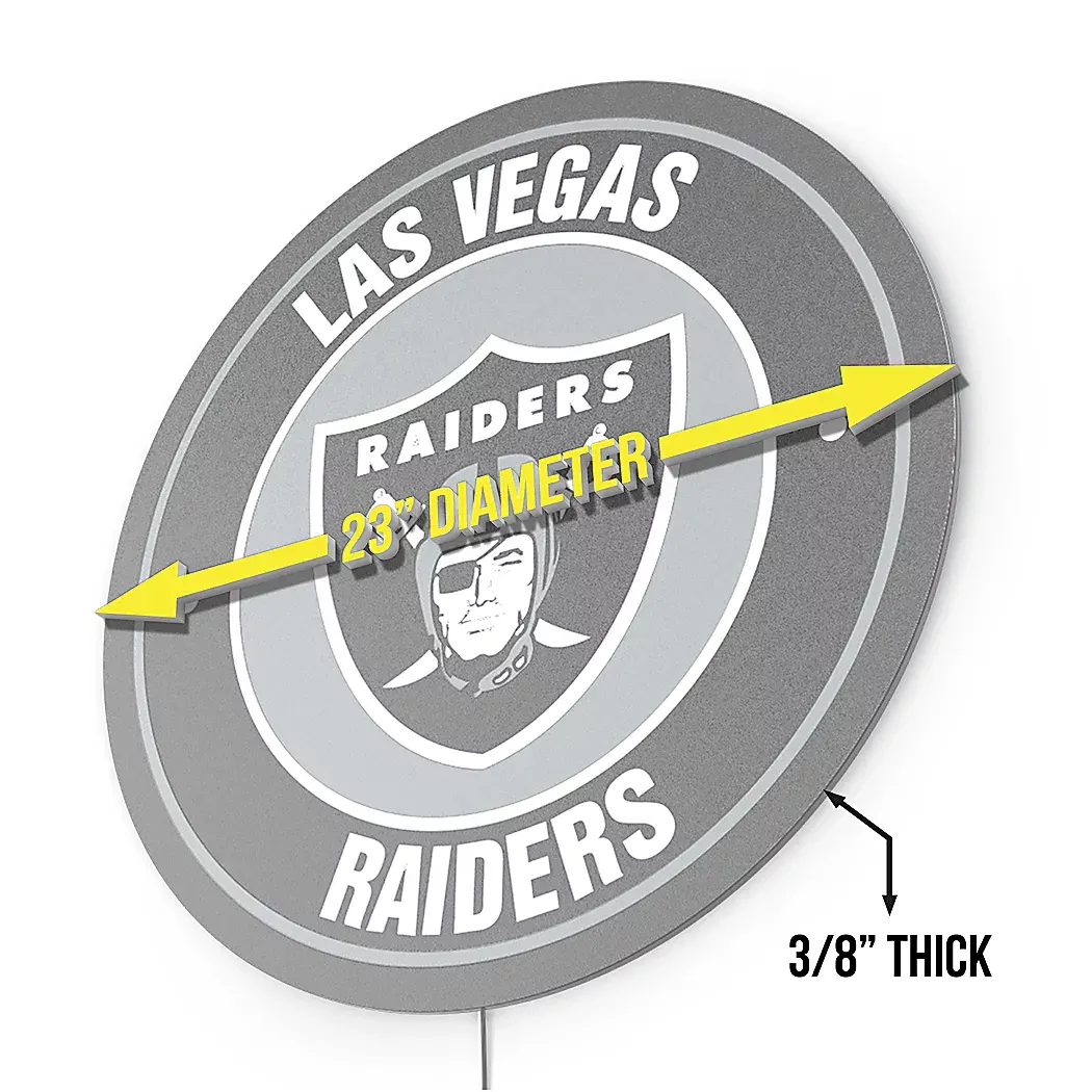 LasVegasRaidersLEDWallDecor 7 LasVegasRaidersLEDWallDecor