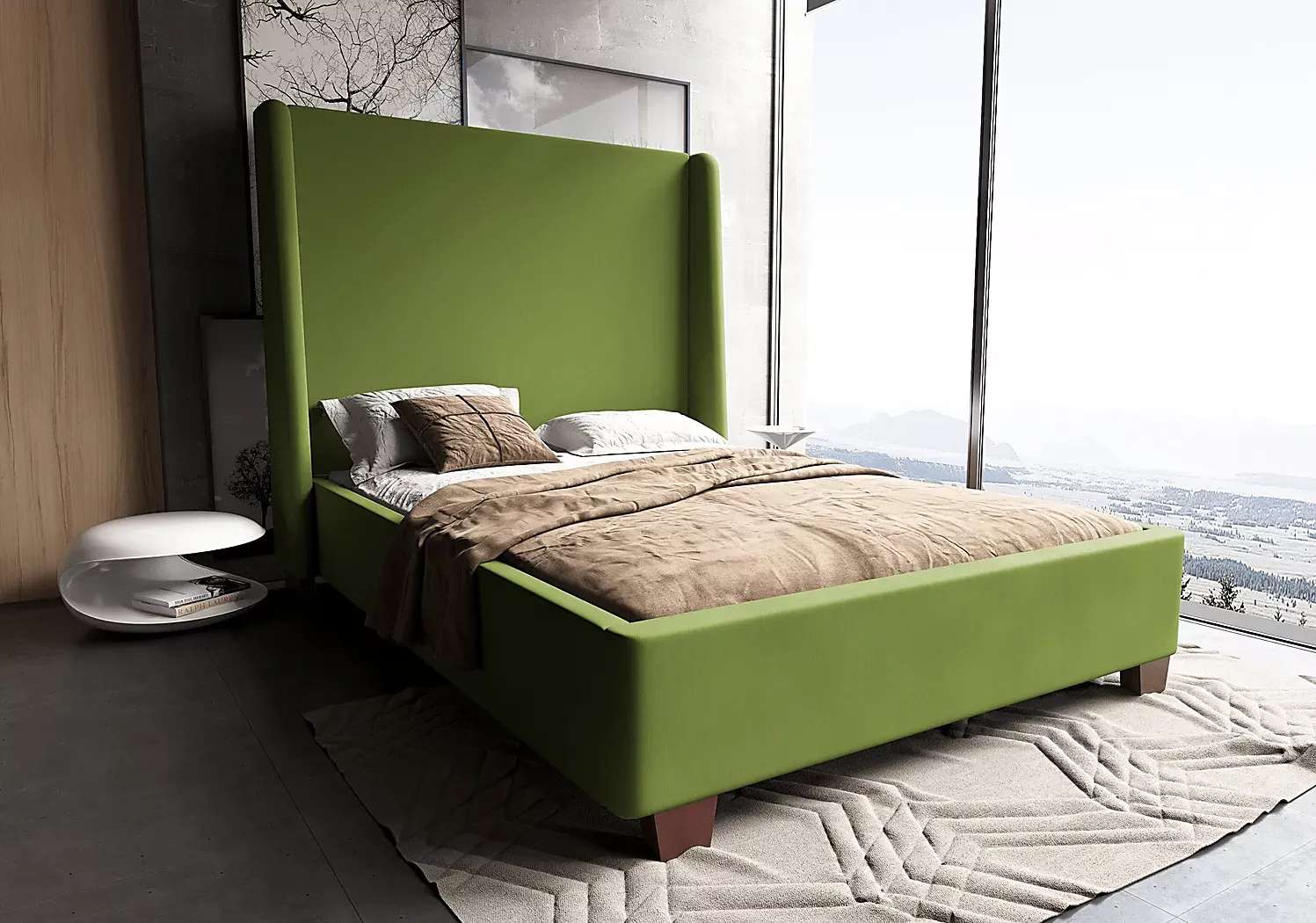 NiveoGreenQueenBed 2 NiveoGreenQueenBed