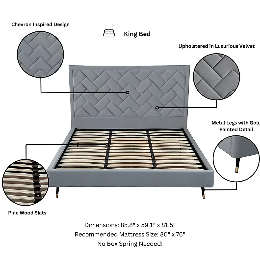 BevraGrayKingBed 4 BevraGrayKingBed