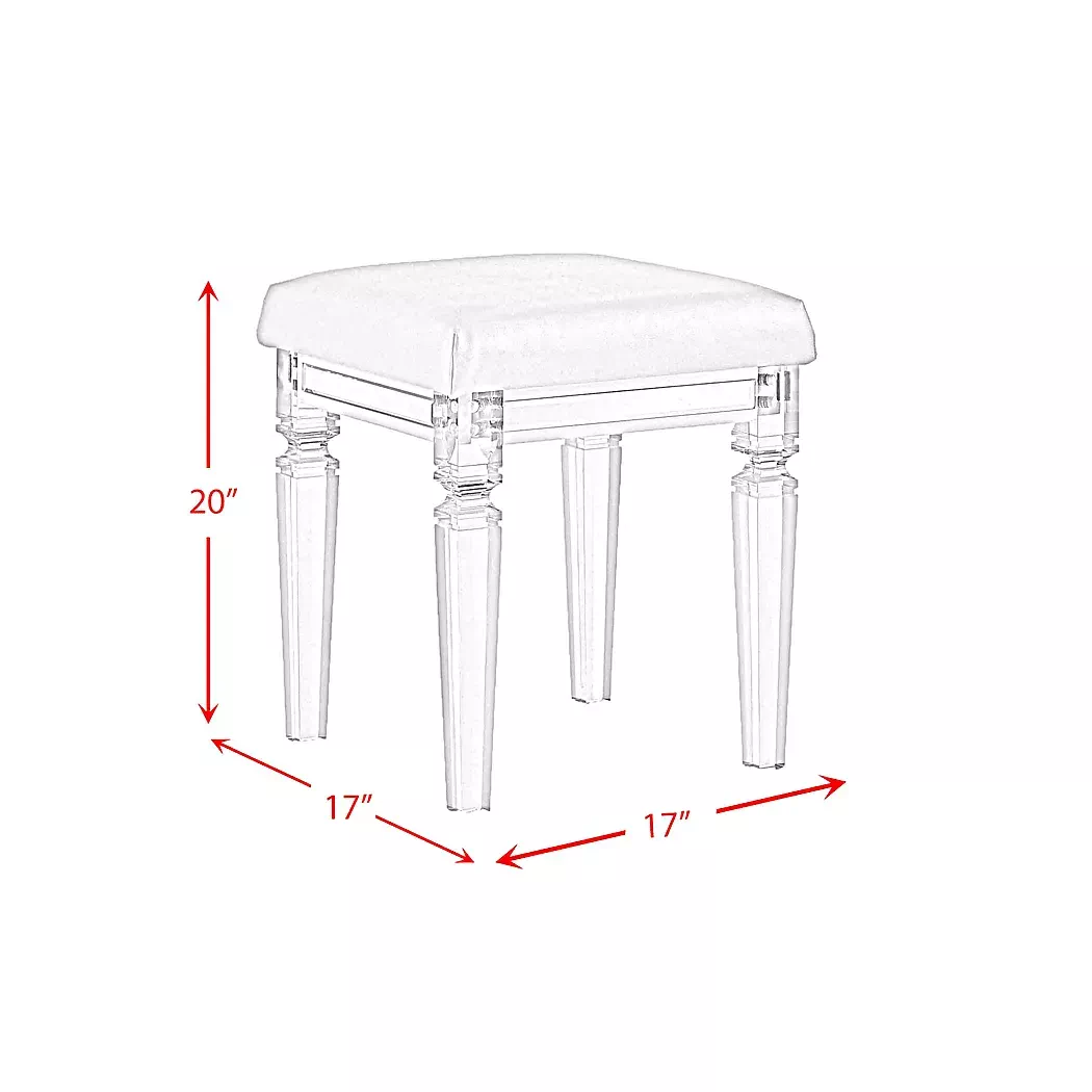 LemotorsWhiteVanityStool 7 LemotorsWhiteVanityStool