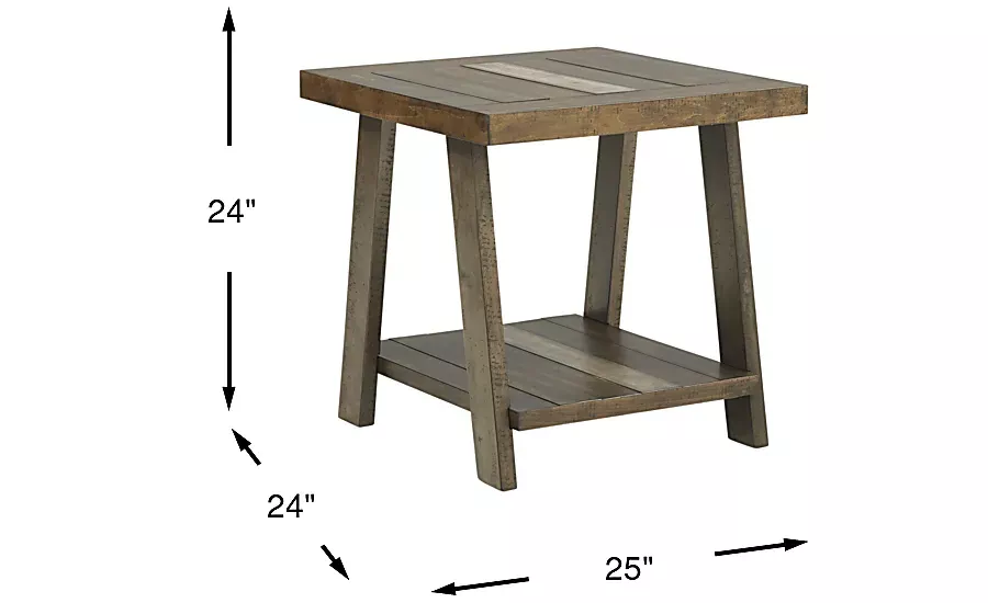 CedarCreekBrownEndTable 3 CedarCreekBrownEndTable