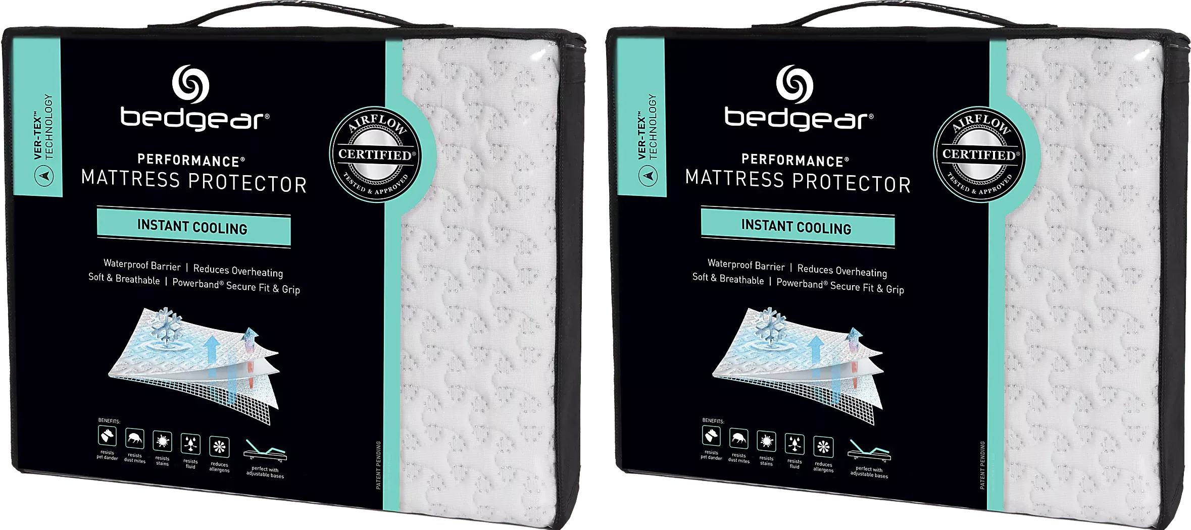 BedgearVer-TexSplitKingMattressProtectorBundle 1 BedgearVer-TexSplitKingMattressProtectorBundle