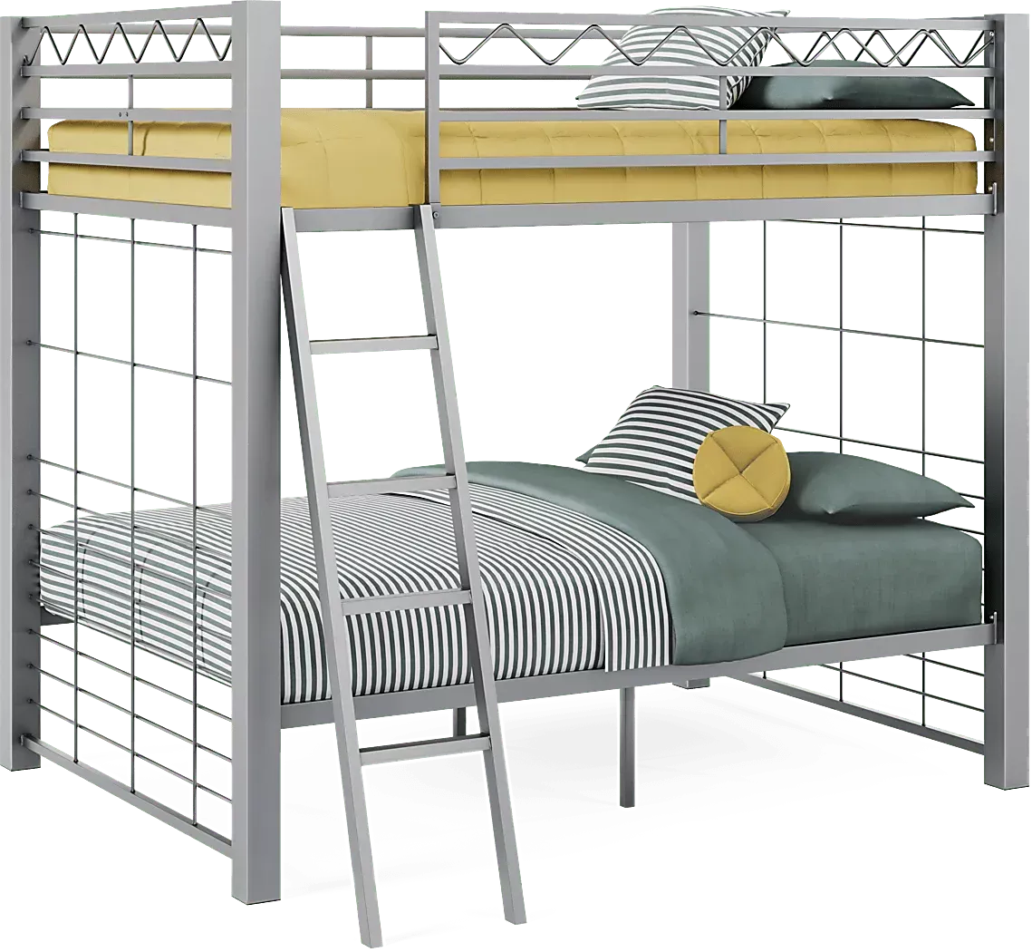 Build-A-BunkGrayFull/FullBunkBed