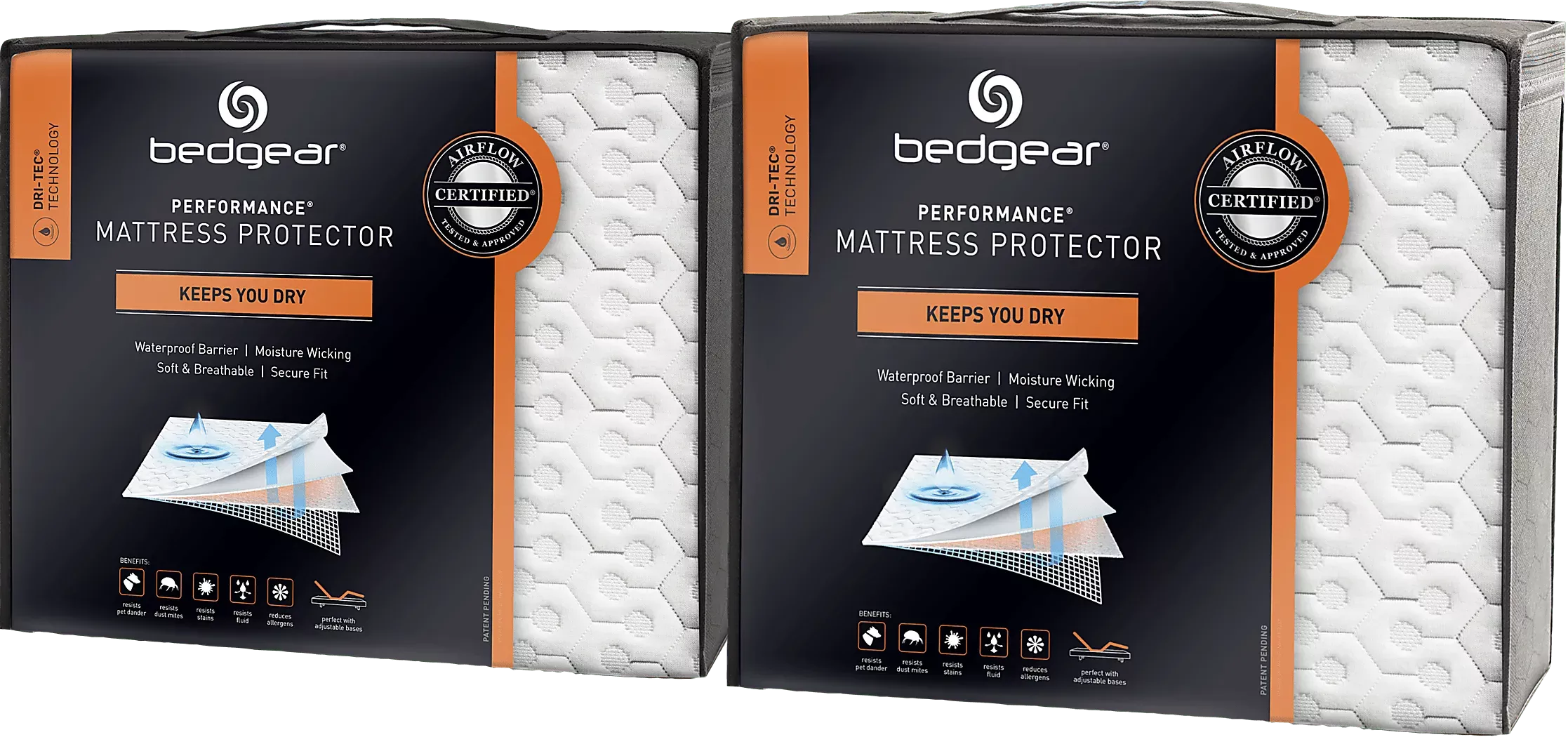 BedgearDri-TecQueenMattressProtectorBundle 1 BedgearDri-TecQueenMattressProtectorBundle