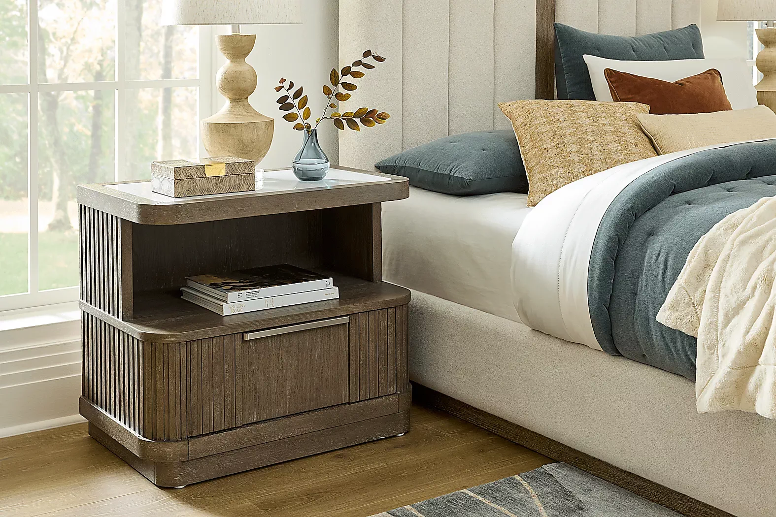 SausalitoBrown1-DrawerNightstand 2 SausalitoBrown1-DrawerNightstand