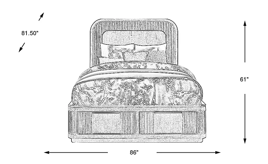 SausalitoBrown3PcKingStorageBed 5 SausalitoBrown3PcKingStorageBed