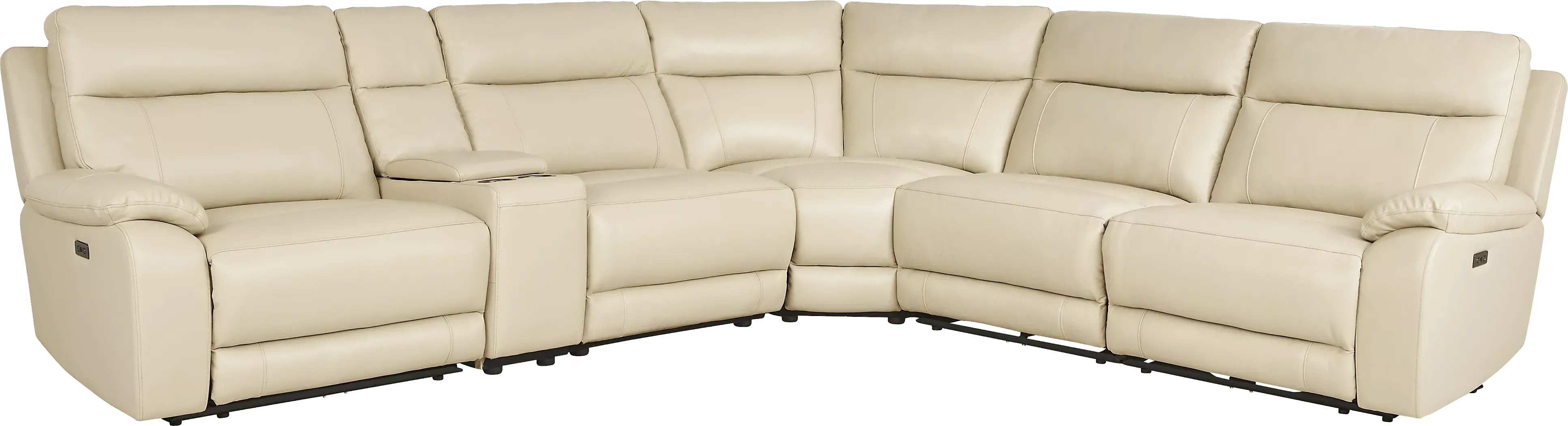 DelaneyPointLeather6PcPowerRecliningSectional 3 DelaneyPointLeather6PcPowerRecliningSectional