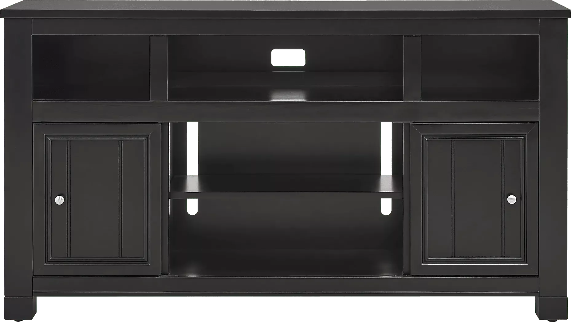 LakesideCottageBlack64In.Console 2 LakesideCottageBlack64In.Console