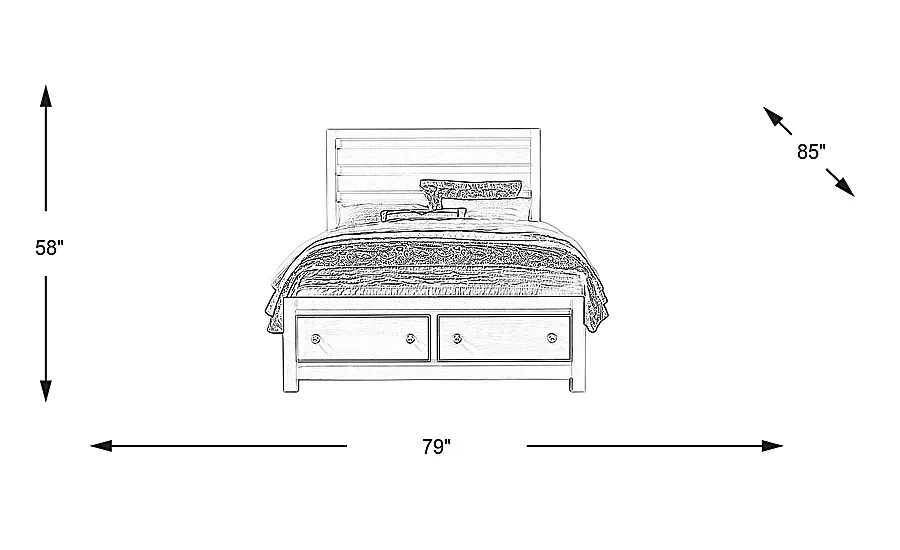 BarringerPlaceMerlot3PcKingPanelBedwithStorage 4 BarringerPlaceMerlot3PcKingPanelBedwithStorage