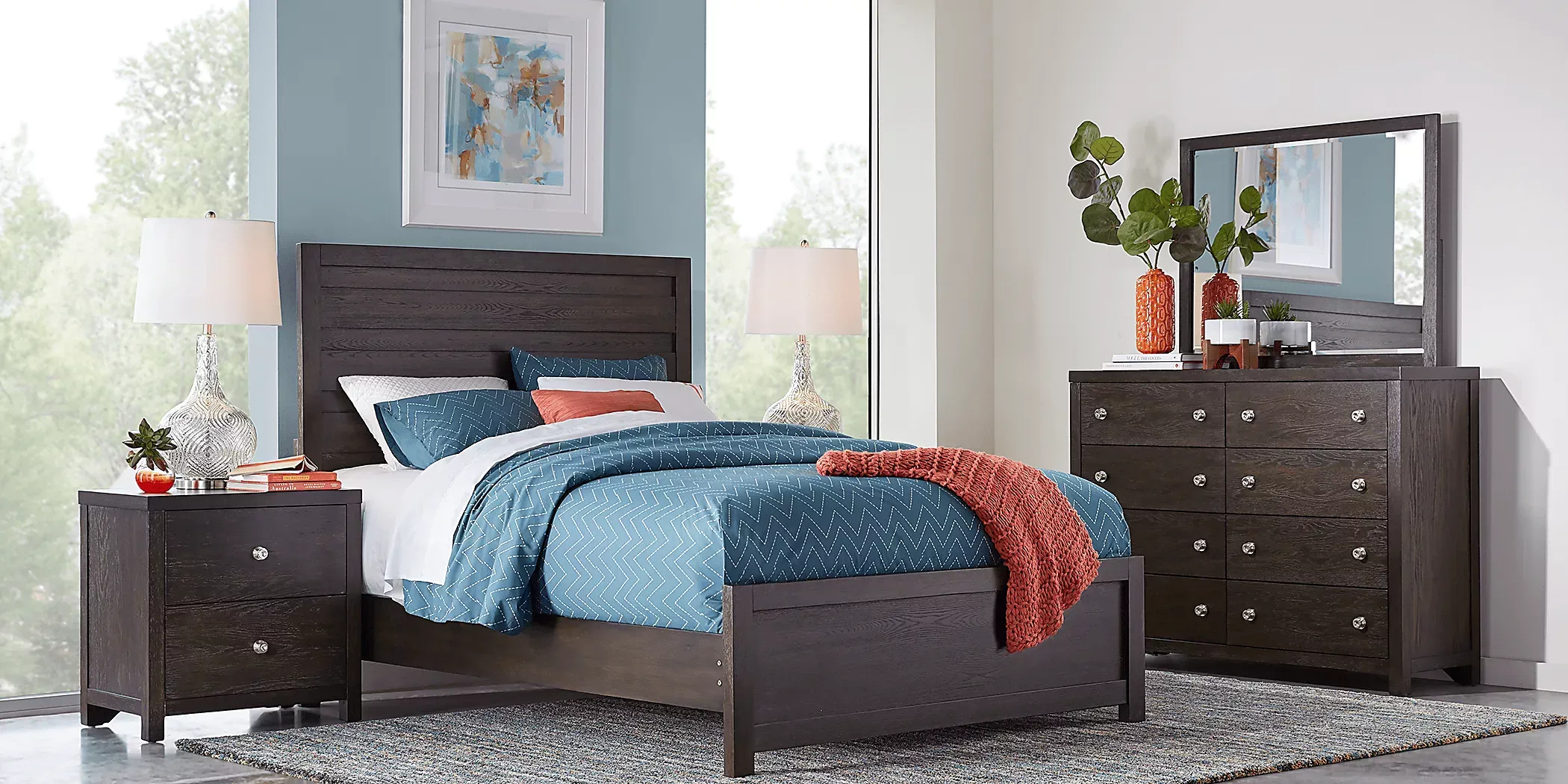 BarringerPlaceMerlot3PcKingPanelBed 3 BarringerPlaceMerlot3PcKingPanelBed