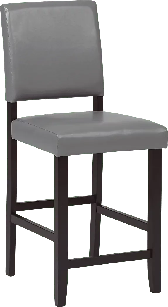 SunsetViewBrownCherry3PcCounterHeightDiningSetwithGrayStools 4 SunsetViewGrayCounterHeightStool