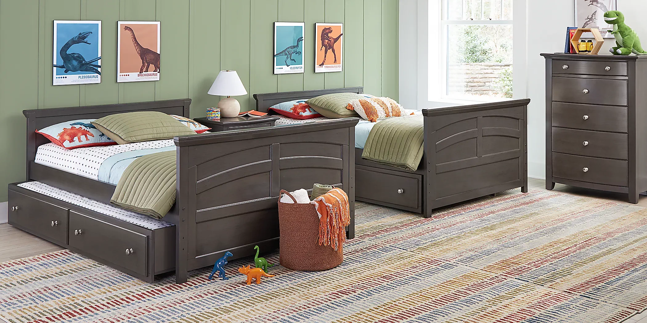 KidsSantaCruzGrayFull/FullBunkBed 4 KidsSantaCruzGrayFull/FullBunkBed