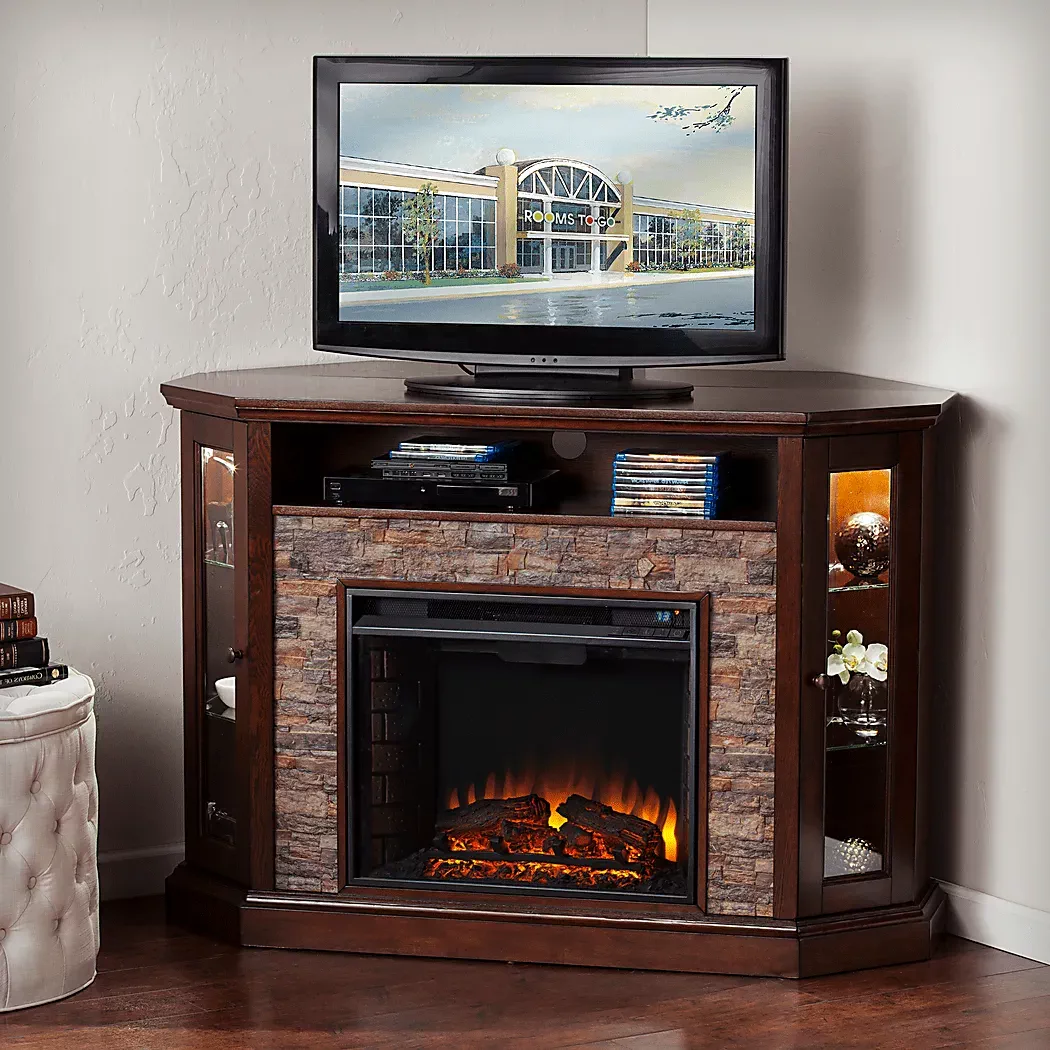 WakerobinIIEspresso52in.ConsolewithElectricFireplace 2 WakerobinIIEspresso52in.ConsolewithElectricFireplace