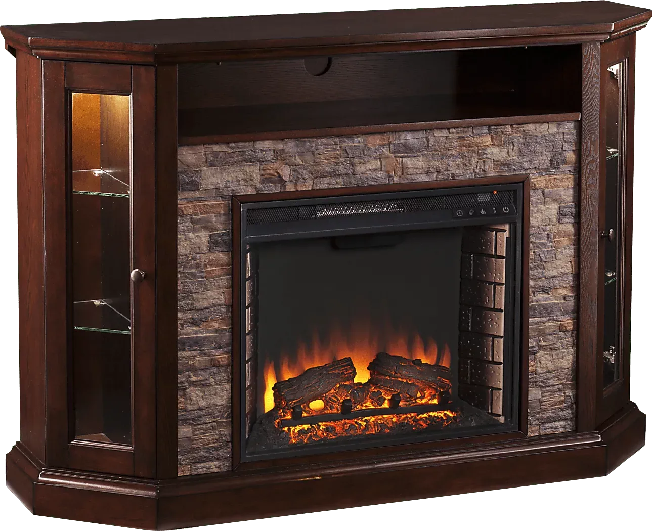 WakerobinIIEspresso52in.ConsolewithElectricFireplace 3 WakerobinIIEspresso52in.ConsolewithElectricFireplace