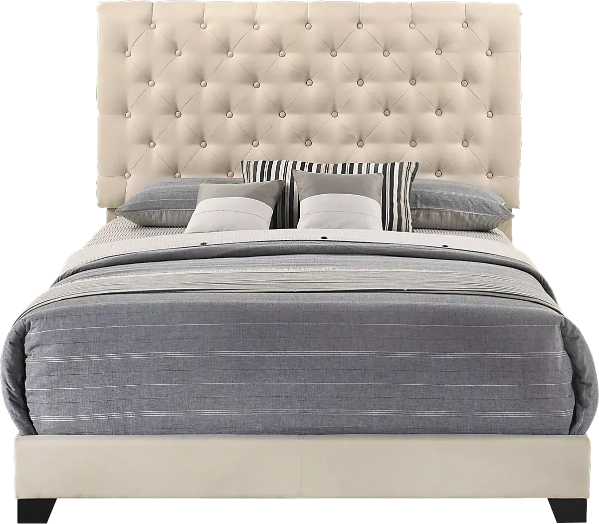 AlbrittBeige3PcFullUpholsteredBed 1 AlbrittBeige3PcFullUpholsteredBed