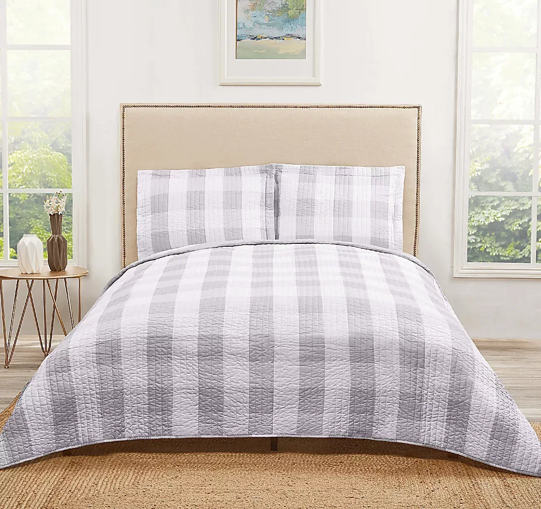 KidsCottagePearlGrayTwinComforterSet 8 KidsCottagePearlGrayTwinComforterSet