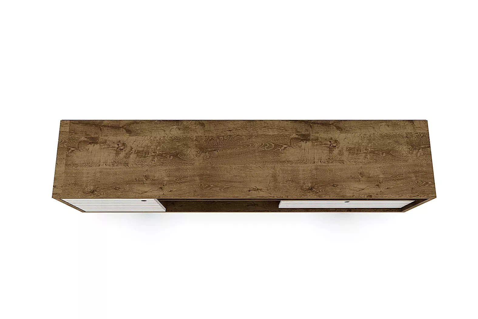 VallarBrown/White71In.Console 7 VallarBrown/White71In.Console